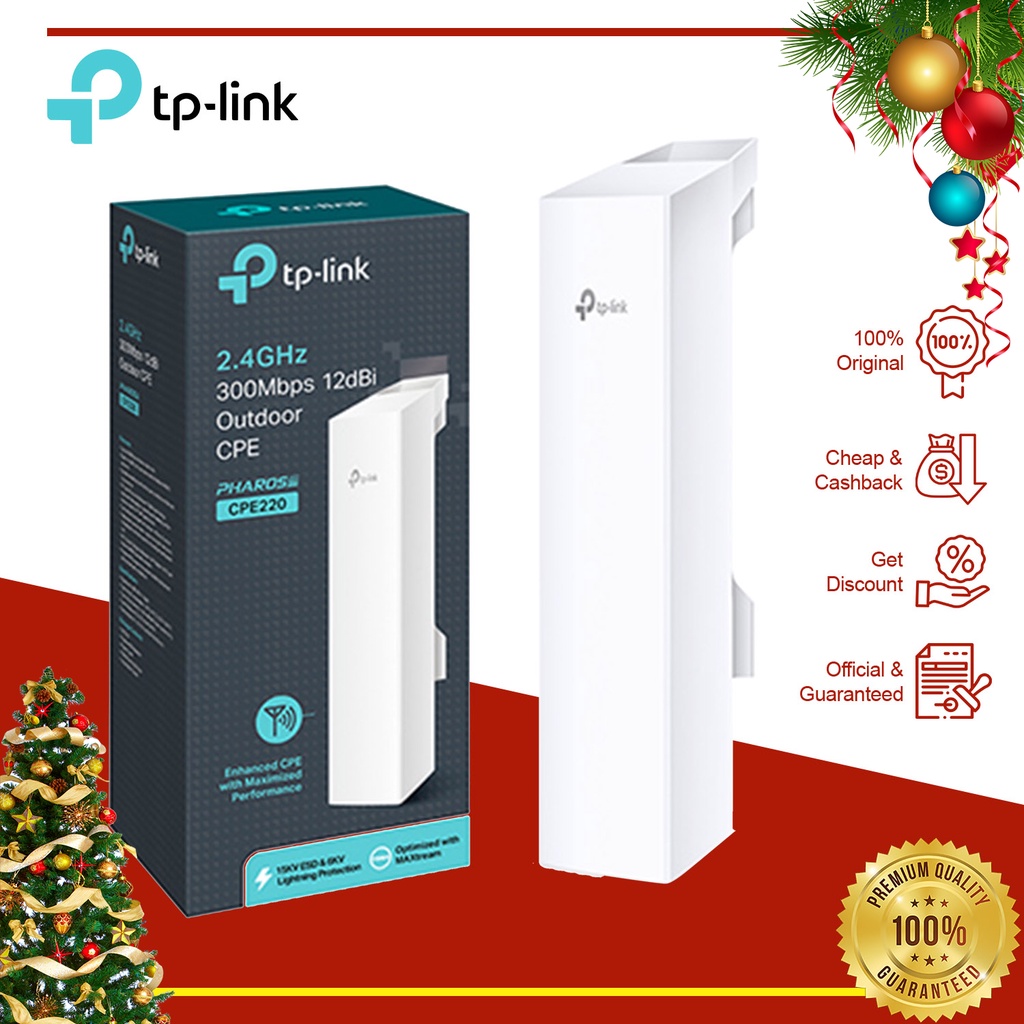 Tp Link CPE220 Outdoor Wireless CPE Router PHAROS 300mbps 12dBi Router wifi TP Link Router wireless 