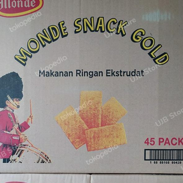 

Monde Snack Gold 30 Gram Ciki Monde Gold Snack Harga Per Dus / Karton