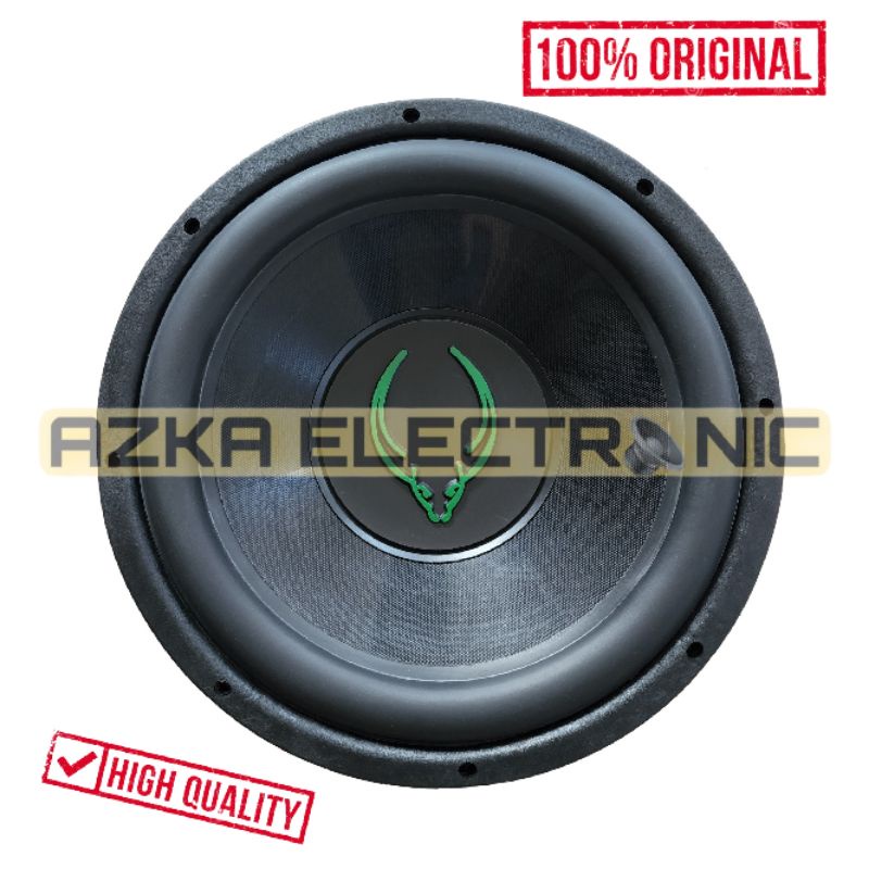 Speaker Subwoofer 12 Inch Green Bull