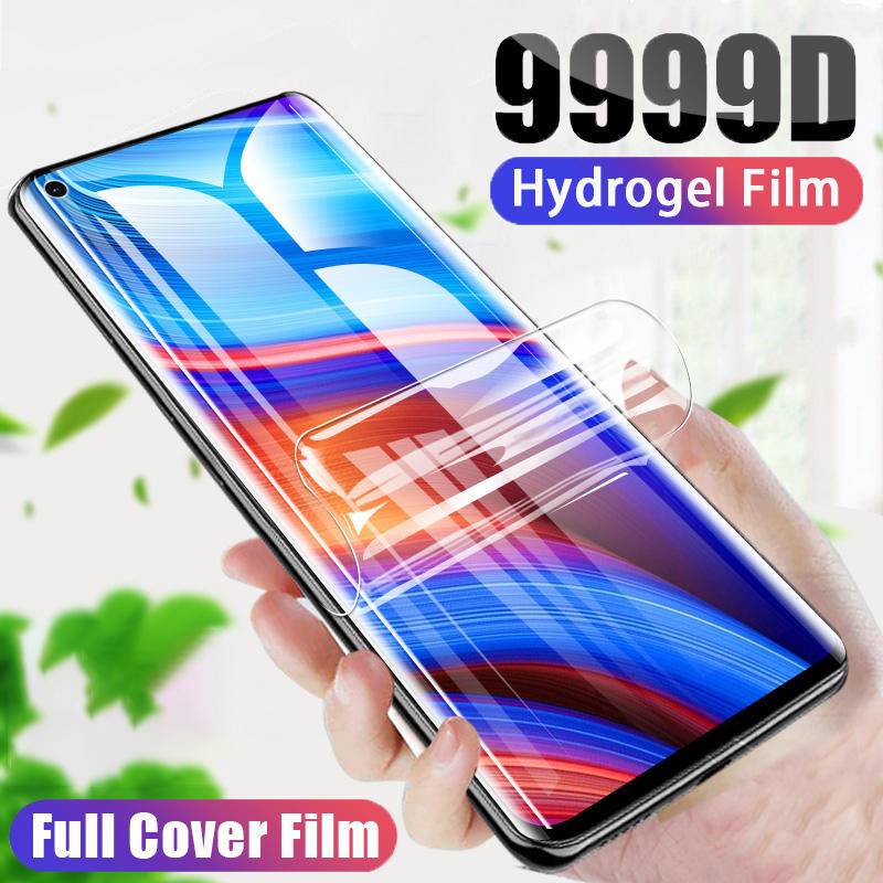 Pelindung Layar Hydrogel HD Anti Blueray Untuk OPPO F9 F11 Pro F7 F5 F3 F1 Plus F1S A52 A72 A92 A92 A92S A12 A11S A15 A15S A5 A9 A8 A31 2020 Find X X2 X3 Pro