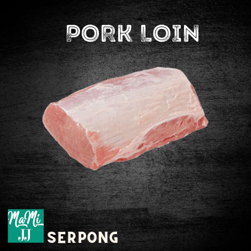 

Bali Pork Loin Whole/Daging Babi Karbonat/Punggung Babi utuh/Loin utuh