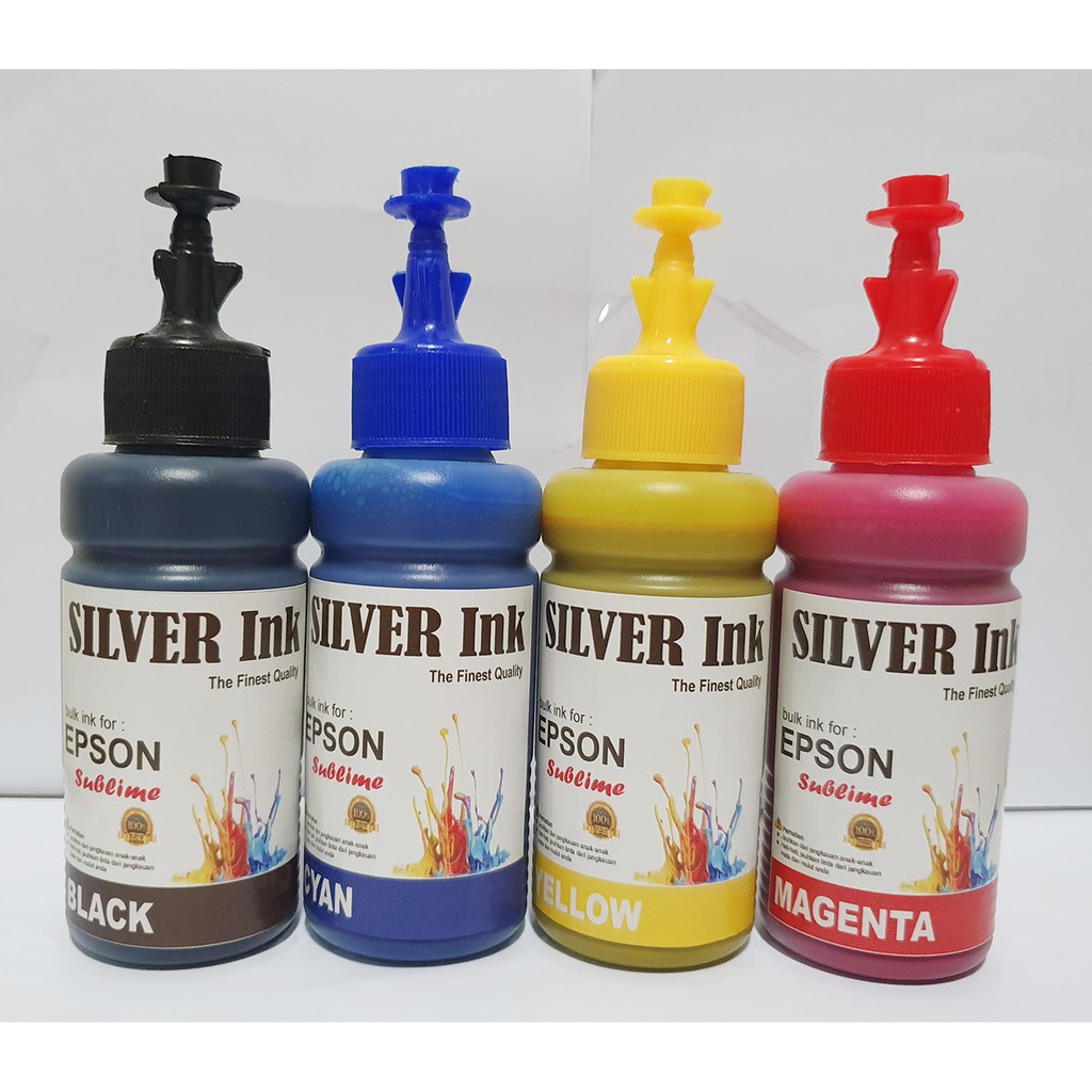 Paket Tinta Sublim Epson Silver Ink Best Quality Korea