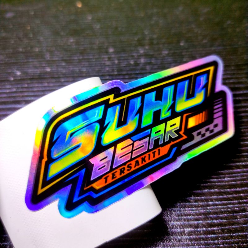 stiker suhu besar tersakiti