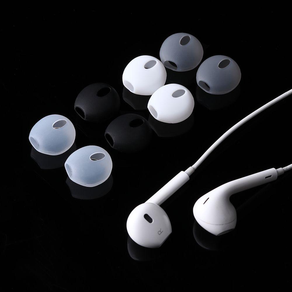 Wonder Silicone Earbuds Cover Warna-Warni Pelindung Lengan Shockproof Ear pads Case Untuk Ap iP Phone Earphone