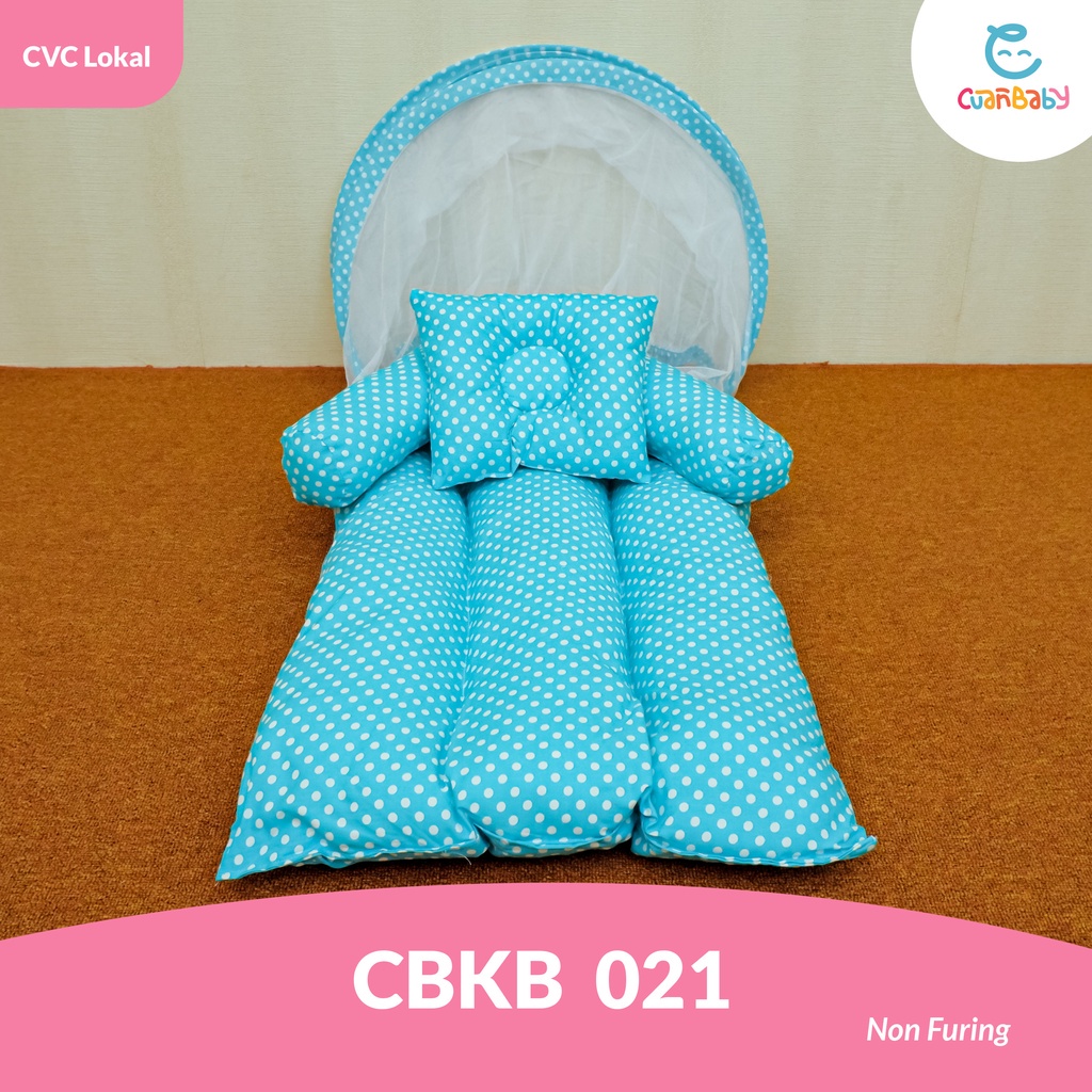 KASUR BAYI KELAMBU MOTIF BERVARIASI TEMPAT TIDUR BAYI KELAMBU  BABYNEST MURAH CBKB DISKON-CBKB021