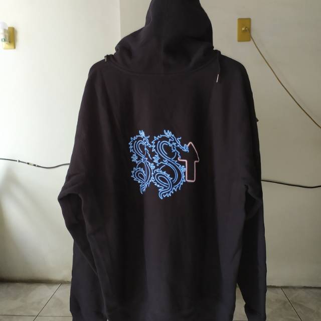 Hoodie 88rising neon dragon graphic hoodie unisex
