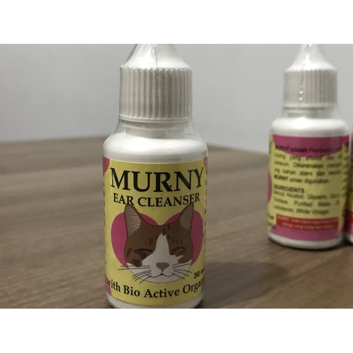 Cairan Pembersih Telinga Kucing &amp; Anjing Murny 30 ml