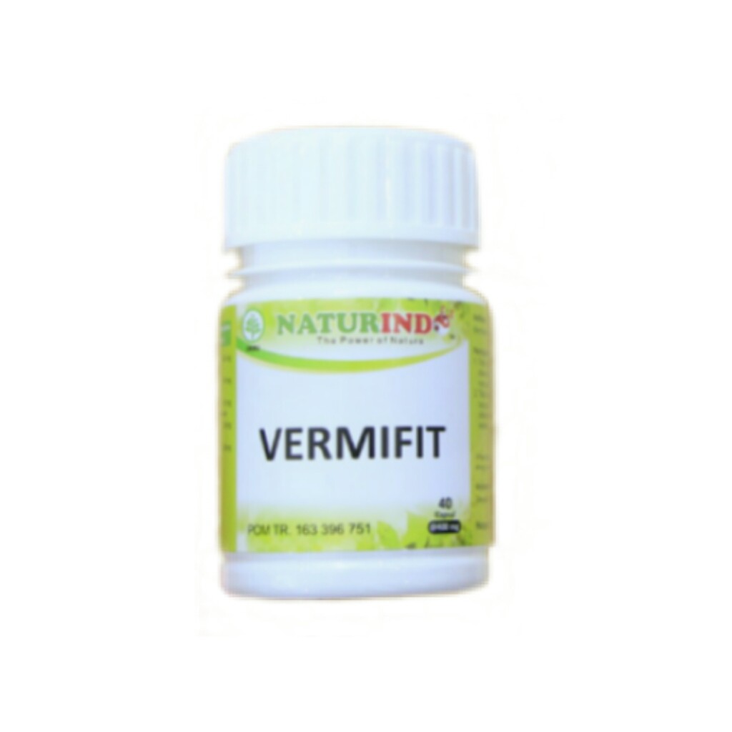 100%herbal Obat Herbal VERMIFIT Naturindo (Spesial Vertigo & Migrain