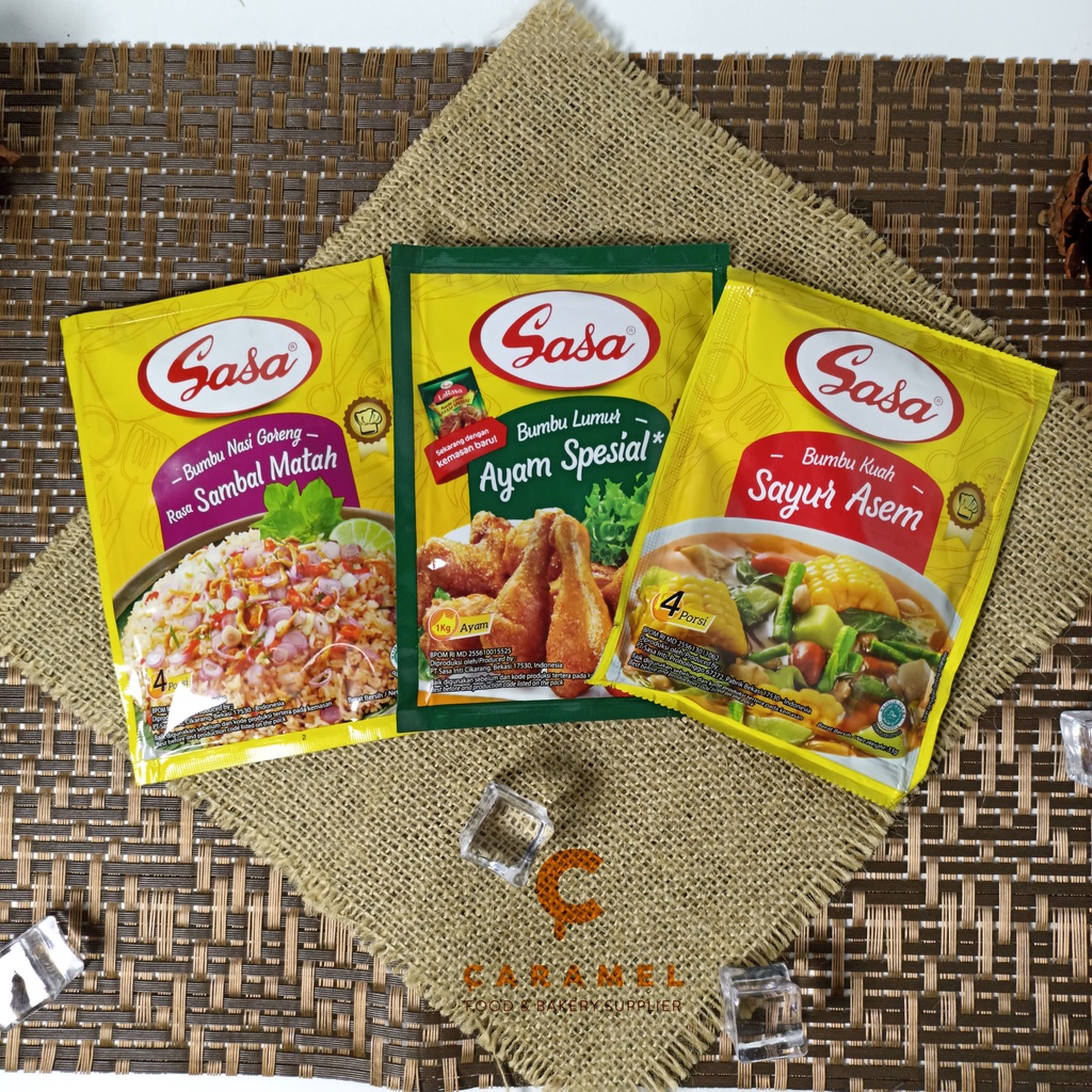 

Bumbu Instant Sasa Sayur Asem/Sambal Matah/Ayam Spesial - Bumbu Instant/Jadi