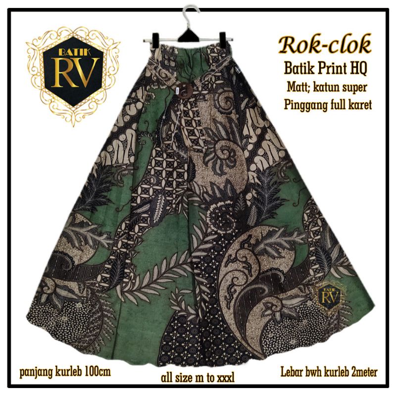 ROK BATIK KATUN ROK BATIK KLOK ROK BATIK JADI ROK BATIK PAYUNG MURAH MERIAH GROSIR BANDUNG