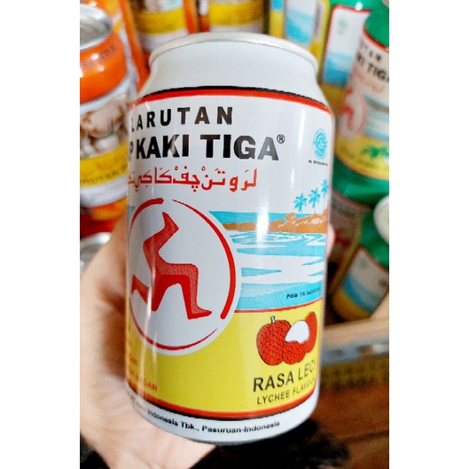 Larutan Cap Badak Kaleng 320 ml / Larutan Cap Kaki 3 Kaleng 320 ml