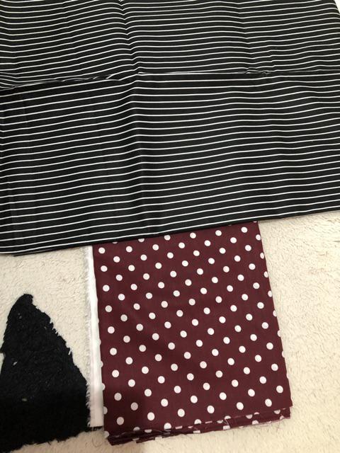 Katun Jepang (untuk Yg Garis Lebar Besar) (untuk Yg Polkadot Lebar Kecil)