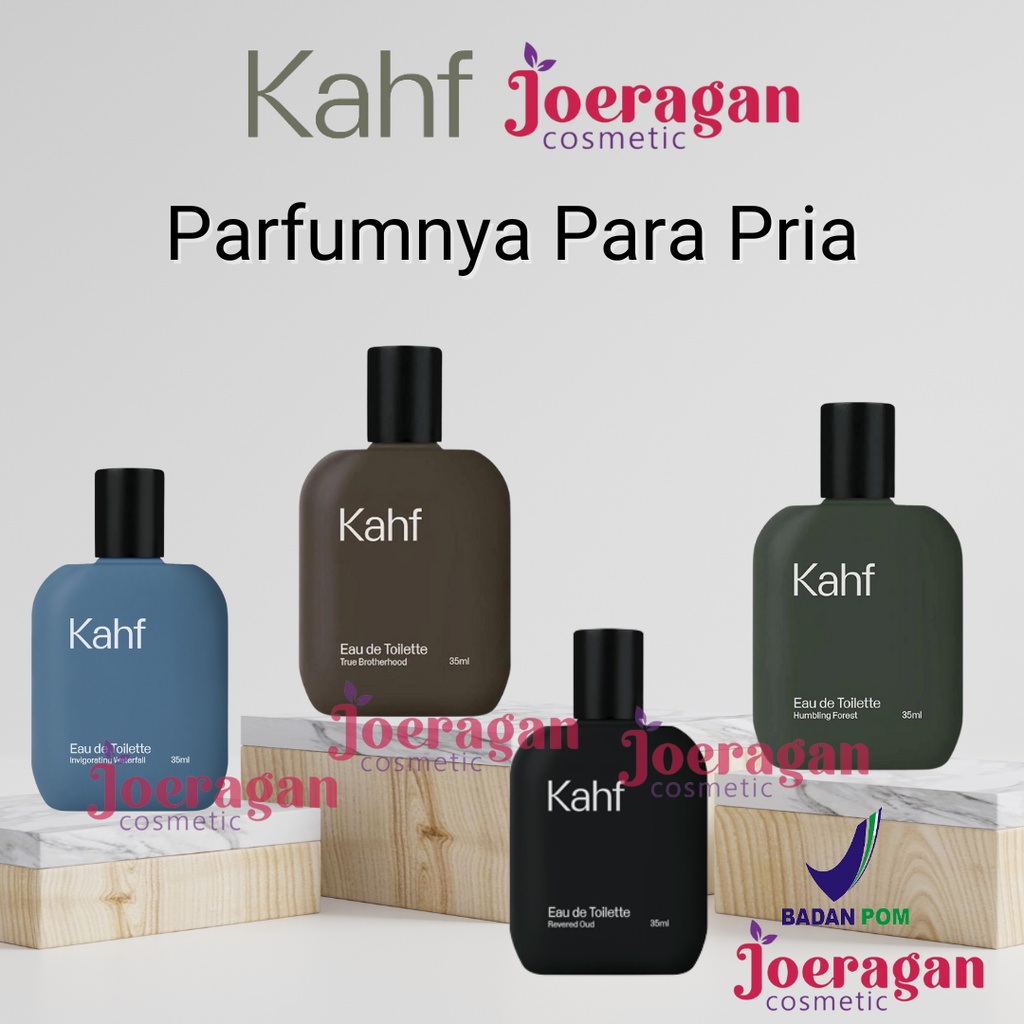 KAHF Parfum Pria Eau de Toilette - All Variant Parfum Cowok Parfum KAHF Parfum KAFH Parfum Laki Laki