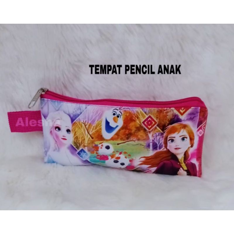 Tempat pensil anak sekolah karakter superhero / MURAH BINGITS