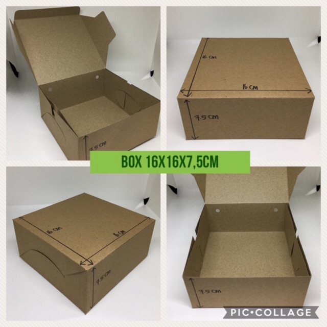 Box Kue-kue uk.16x16x7.5cm B 03