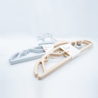 Inone Hanger Gantungan Baju Pakaian Plastik Isi 5 Non Slip Inone Hanger Gantungan Baju Pakaian Plastik Isi 5 Non Slip