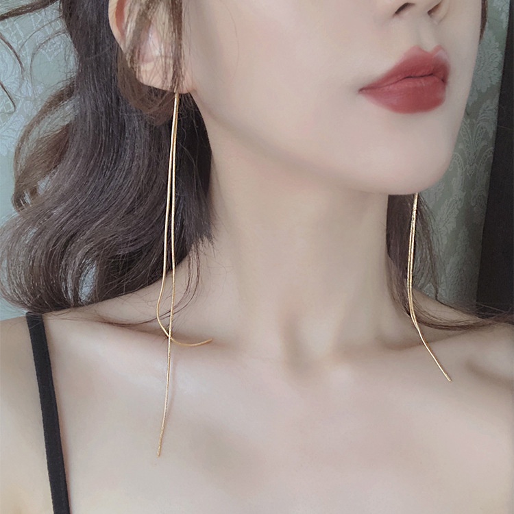 Anting AT93  Bahan S925 Fashion Wanita Anting Keren Lucu Unik Elegant / Deluna/BS