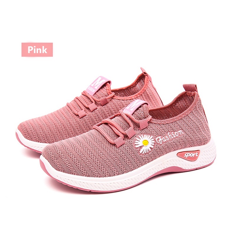 Sepatu Running Wanita Fashionable- 103-Pink