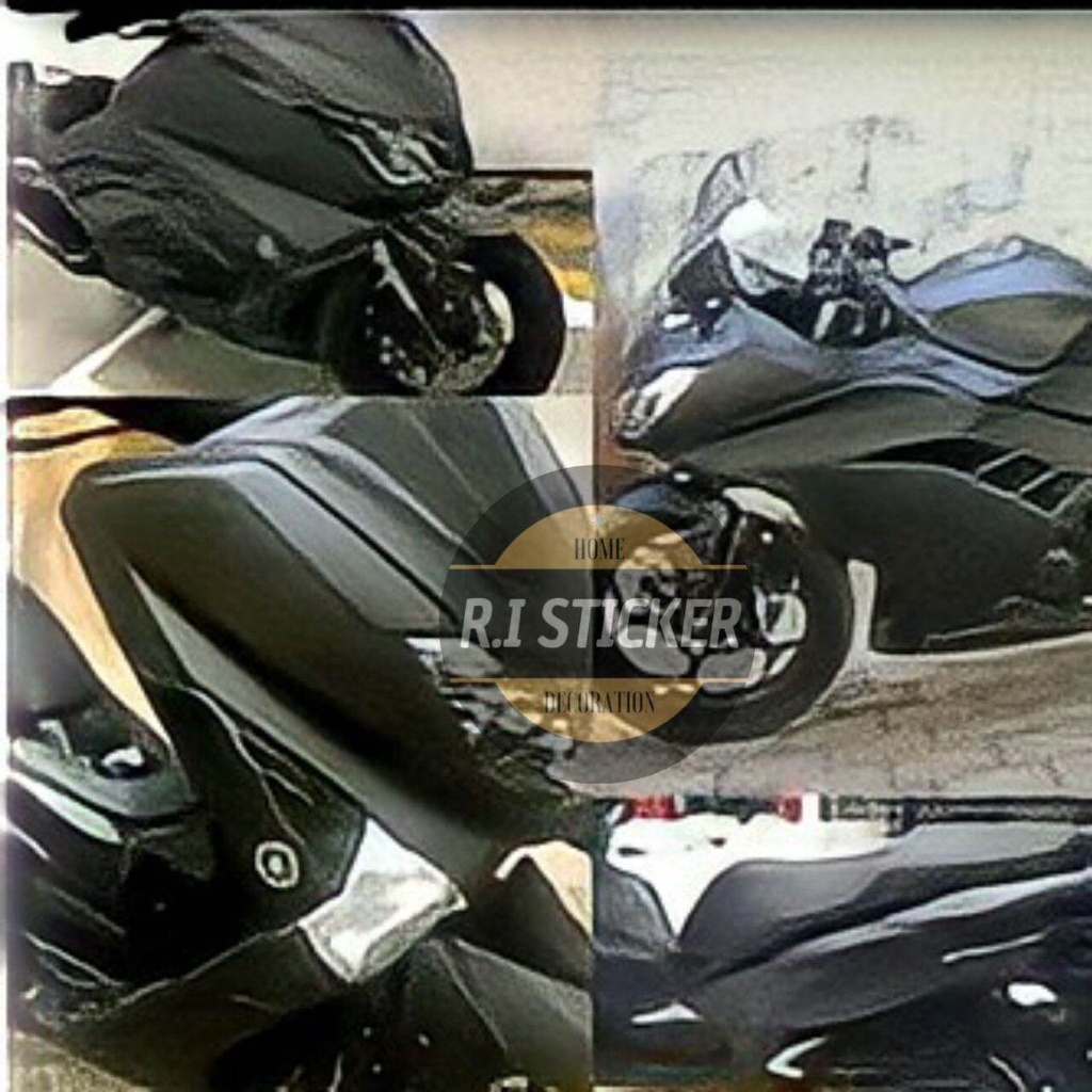 Skotlet motor mobil Hitam doff full elegan