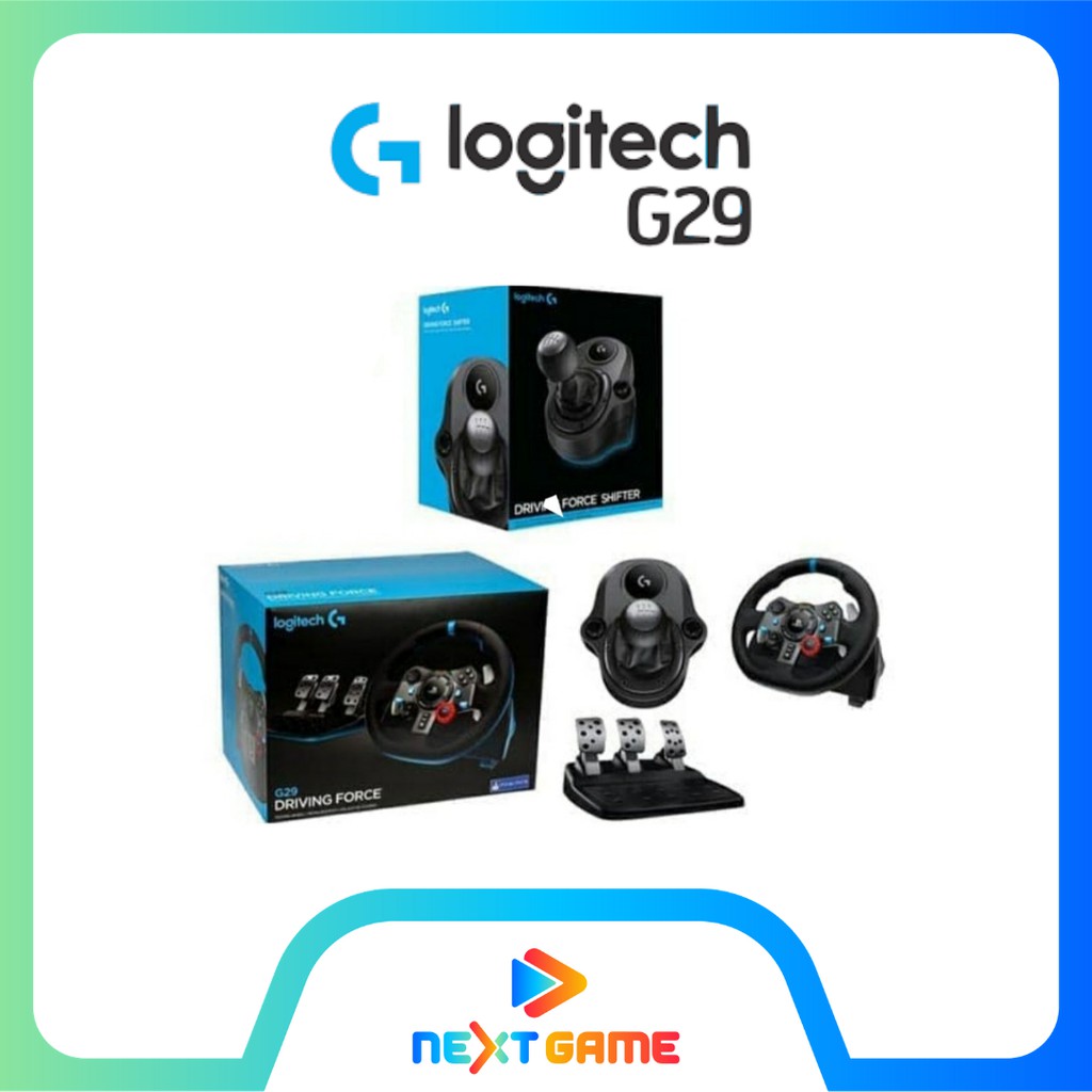 Logitech G29 Driving Force + Shifter for PS3 / PS4 / PC