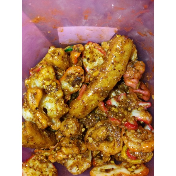 

Seblak bumbu kacang