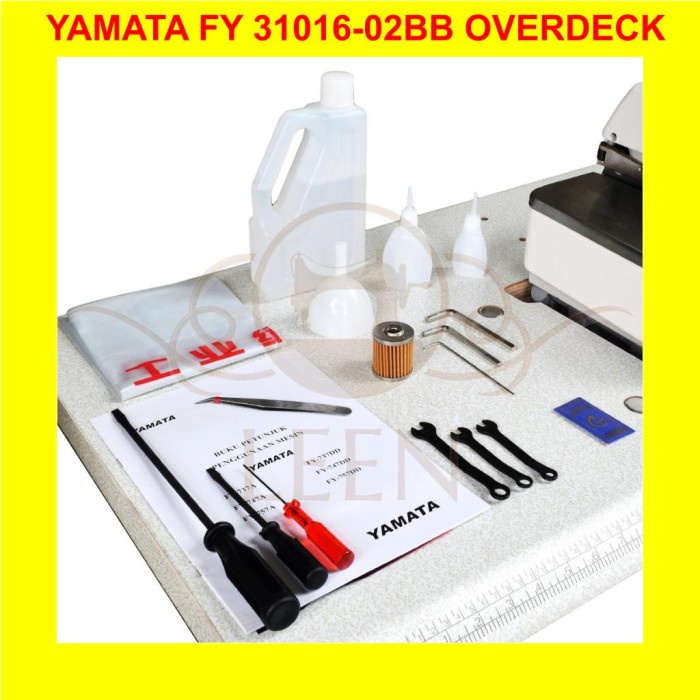 Mesin Jahit Kaos YAMATA FY 31016-02BB Overdeck Overdek Interlock LEEN