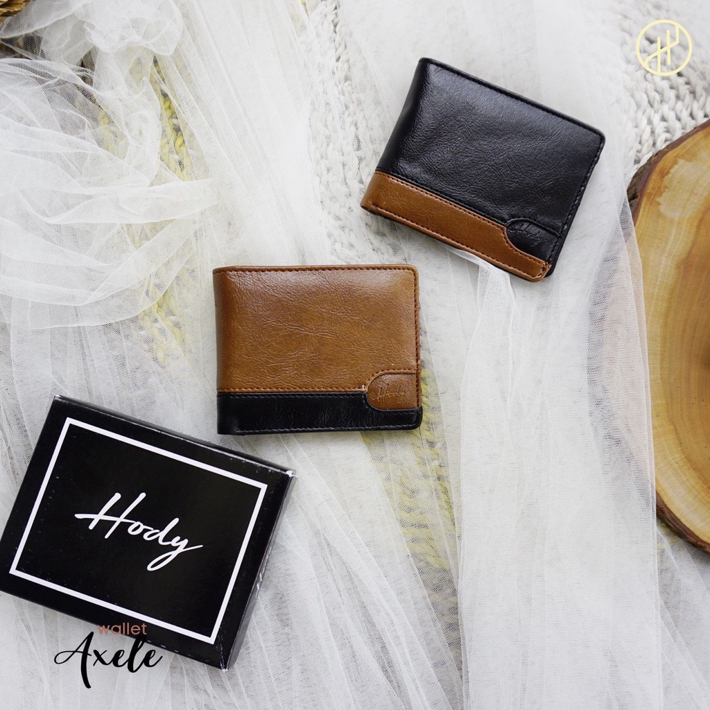 Dompet Pria Dompet Kulit Sintetis Axele Wallet By Hody