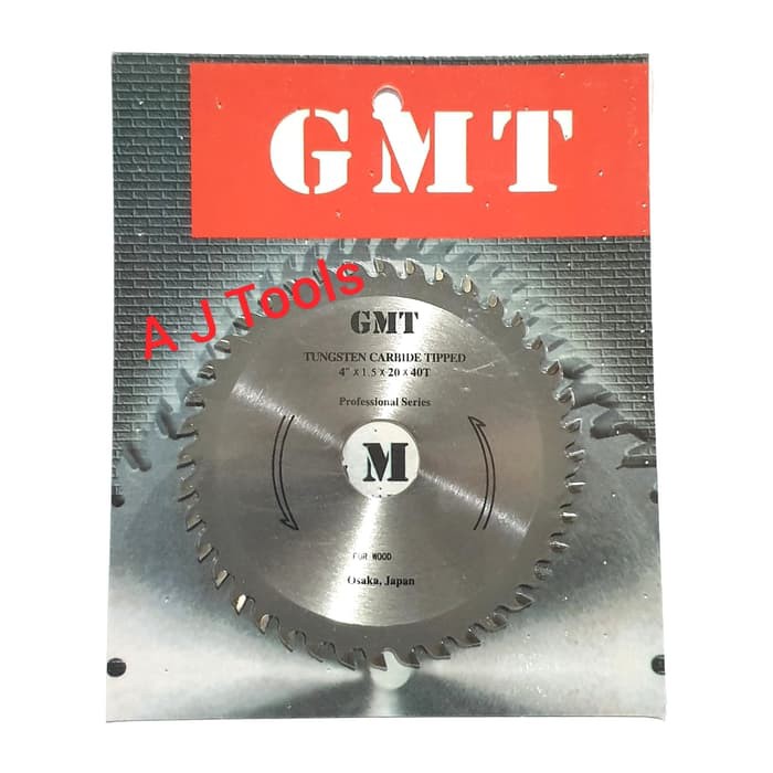 ORIGINAL Circular Blade Thin / Mata Gergaji GMT 4" inch x 40T Tipis