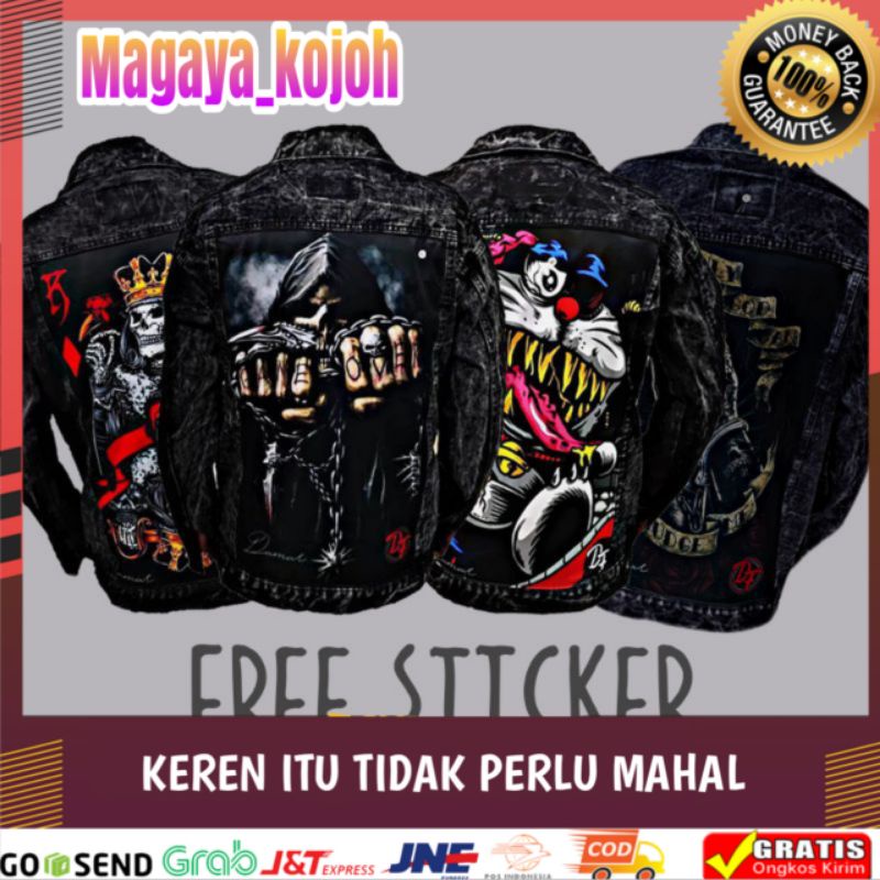 Jaket jeans pria distro jaket levis 2022