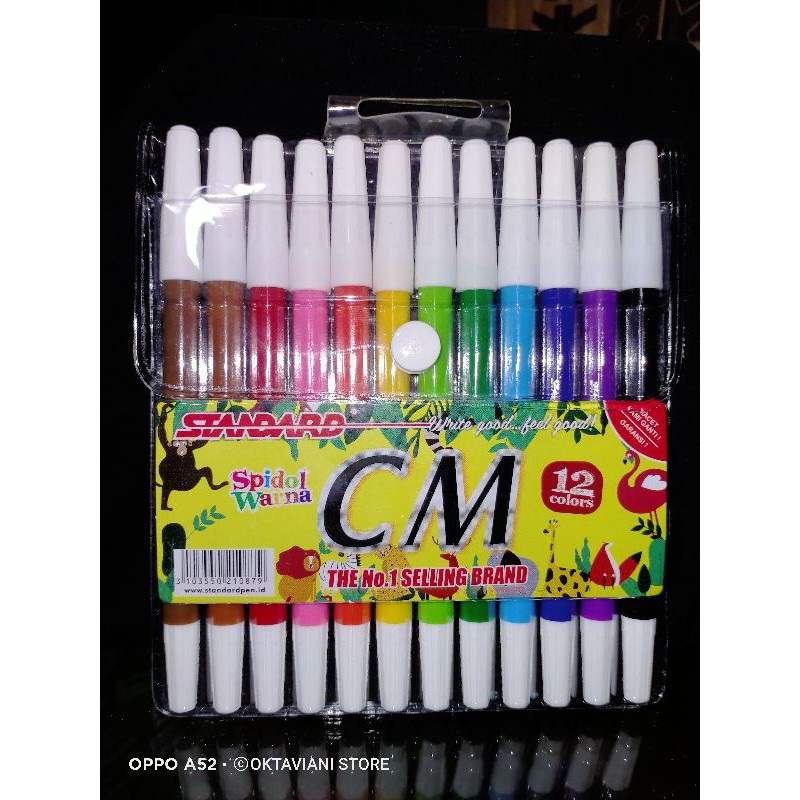 

SPIDOL 12 WARNA STANDARD