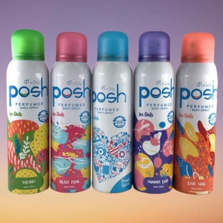 POSH WOMEN PERFUME BODY SPRAY | PARFUM WANITA
