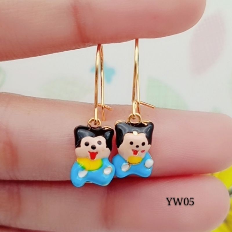 anting xuping lapis emas