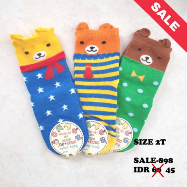 SALE Kaos Kaki Anak (kode: 897 898)