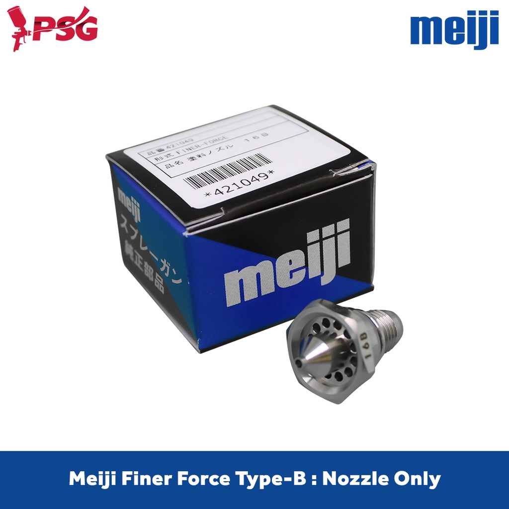 Meiji Finer Force Spraygun Fluid Nozzle Sparepart
