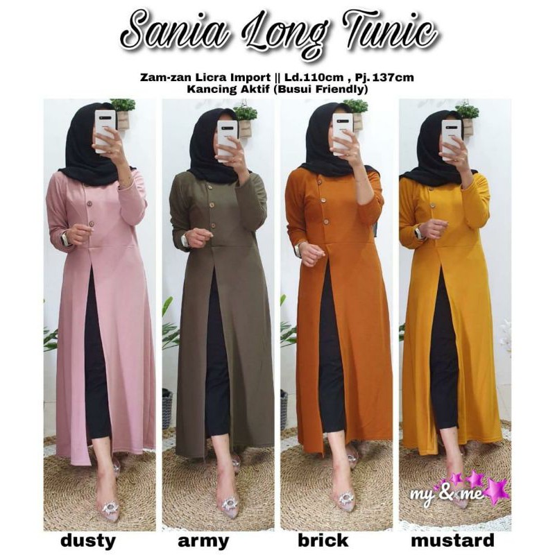 1908 SANIA LONG TUNIK BY MY&ME