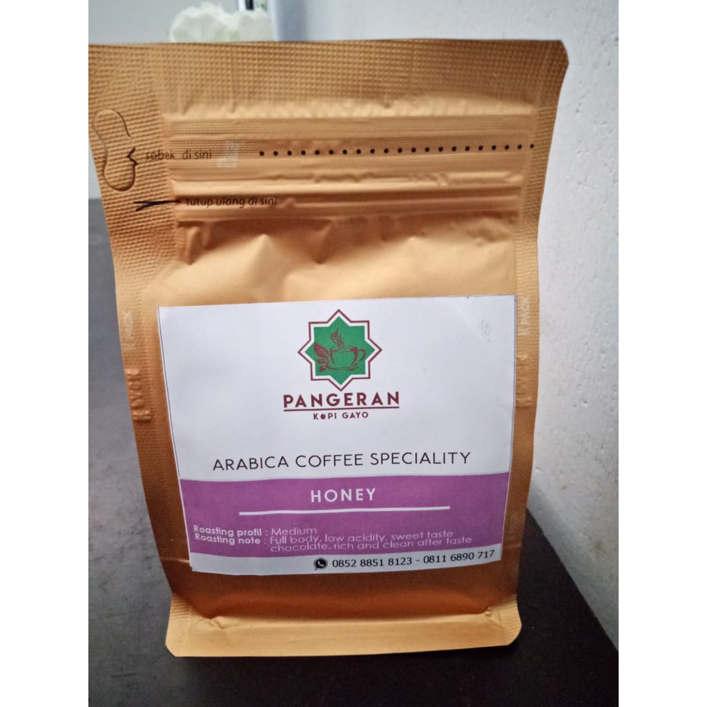 

KOPI ARABICA GAYO, Honey Speciality 100 Gram