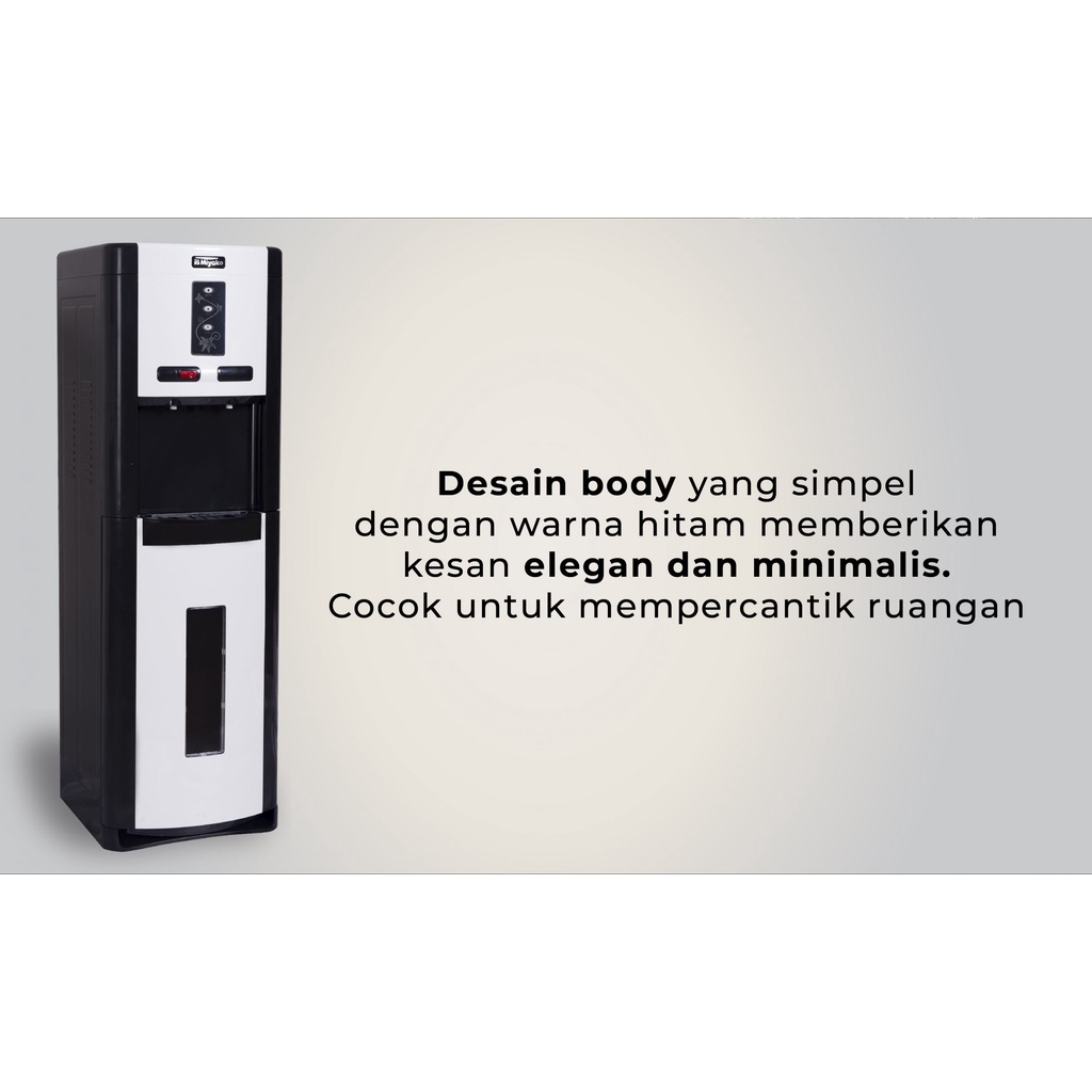 Miyako Dispenser Galon bawah WDP 300 Tinggi Hot &amp; Cool Panas &amp; Dingin