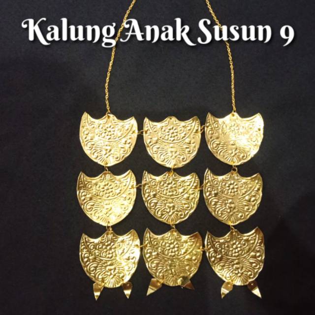 Kalung Domas Susun 9 Anak Aksesories Kebaya