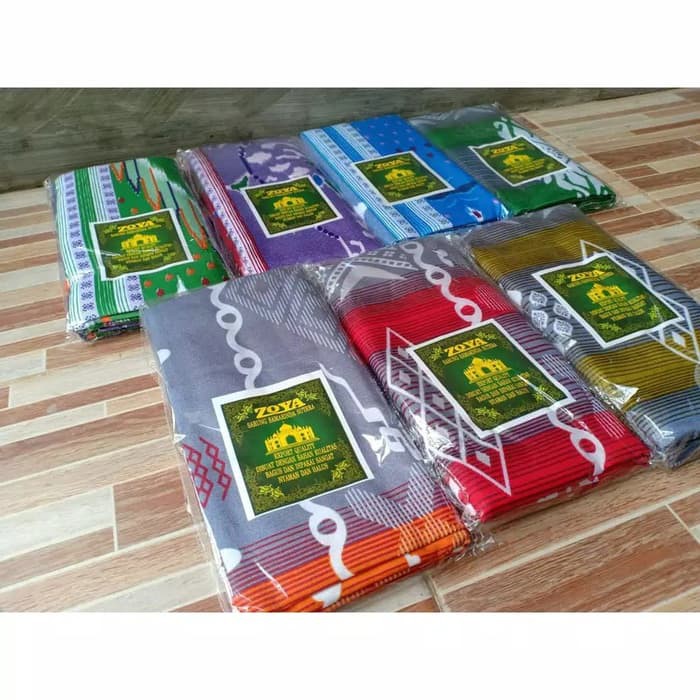 Zoya Sarung Samarinda JUMBO HALUS dan WANGI Sarung Dewasa / Sarung Naga Unggul Perlengkapan Shalat B