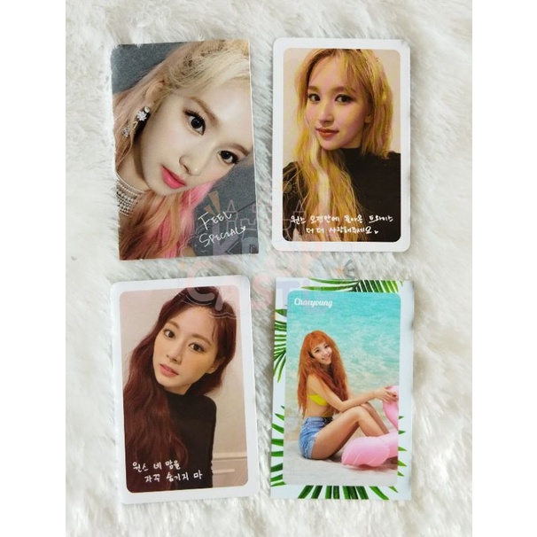 [READY] Twice photocard Sana Mina Tzuyu Chaeyoung Feel Special,More & More,Summer Night