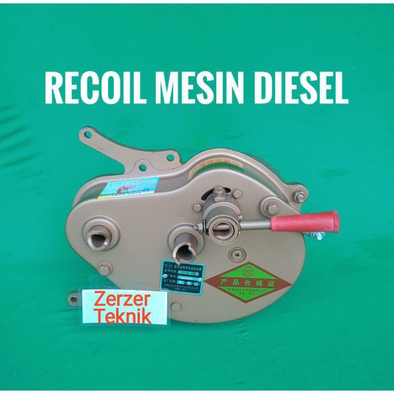 RECOIL STARTER DIESEL OTOMATIS / ENGKOL DIESEL OTOMATIS