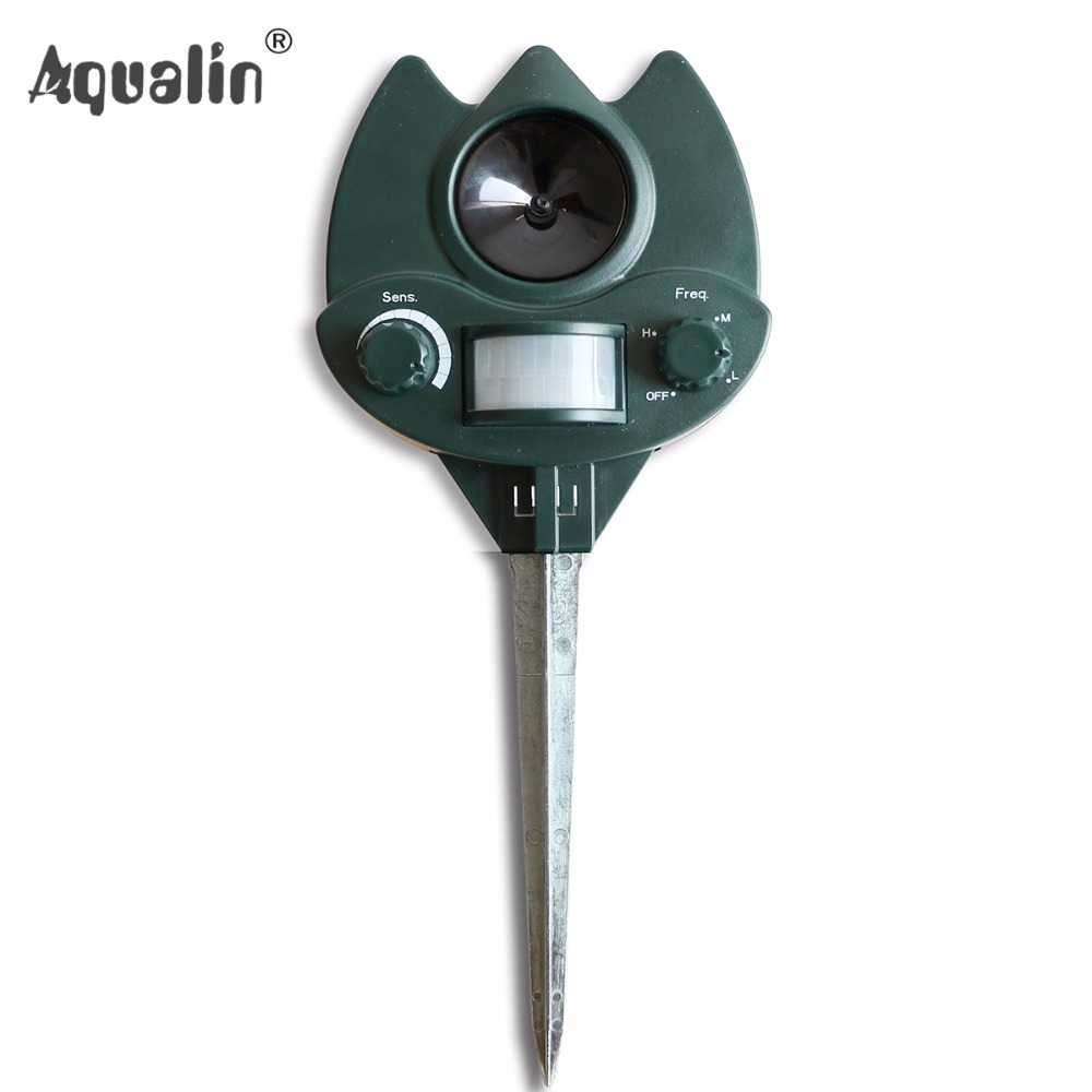 Aqualin Pengusir Hewan Liar Ultrasonic untuk Kebun Taman