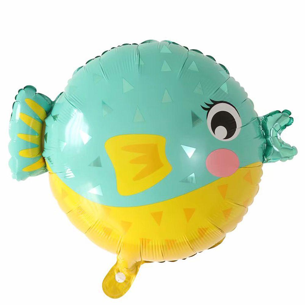 Mxbeauty Balon Ikan Lucu Hewan Laut Perlengkapan Baby Shower Tema Pesta Laut Anak Dekorasi Ulang Tahun Kepiting/Bintang Laut/Gurita Octopus Balloons