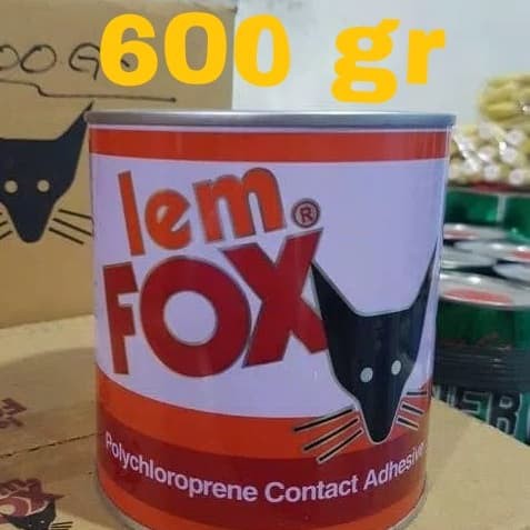 

lem fox kuning 600 gr lem hpl karpet karet sendal sepatu kulit kayu