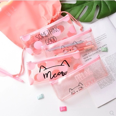 

Tepak / Pencil Case Sleting Meow & Good - 19.5 cm x 8.5 cm