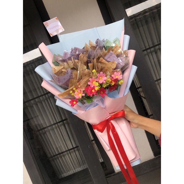 bouquet bunga uang