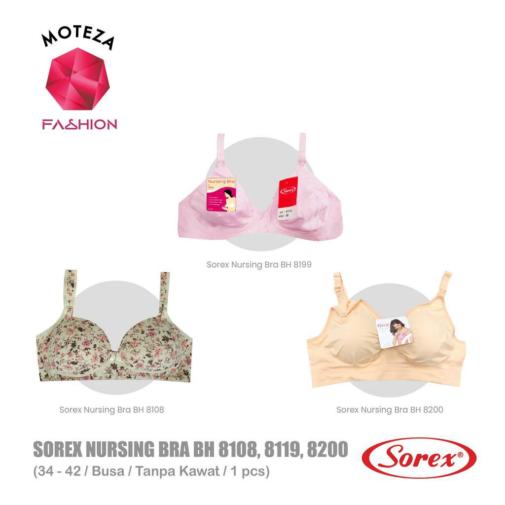 Sorex Bra - BH 8108; 8119 ; 8200 - Busa / Tanpa Kawat - Menyusui Nursing Maternity