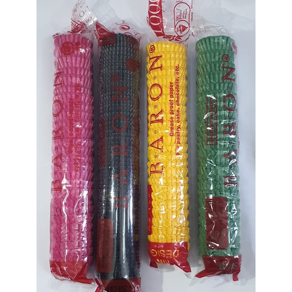 Cup Case Nastar / Praline / Alas Kue Kering / Baron 55mm 1 roll isi 1000 pcs