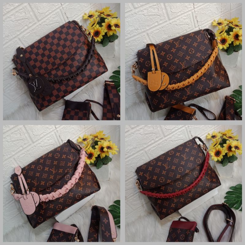 TAS ASHANTY LV PREMIUM IMPORT/tas wanita Sling bag