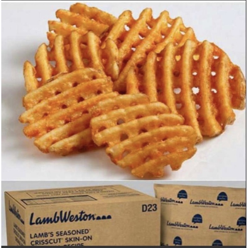 

crisscut/ waffle lambweston